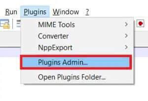select-plugins-admin-1-1-300x205-1-300x205 كيفية إضافة البرنامج المساعد Notepad ++ على Windows 10