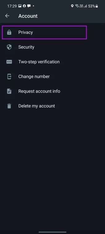 select-privacy_7c4a12eb7455b3a1ce1ef1cadcf29289-1-340x756 كيفية تمكين الرسائل ذاتية الاختفاء في WhatsApp