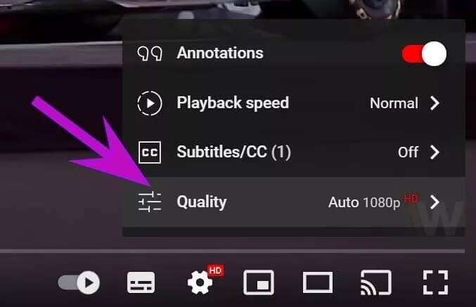 select-quality-on-web_4d470f76dc99e18ad75087b1b8410ea9-677x437 كيفية تغيير جودة فيديو YouTube على الجوال والويب