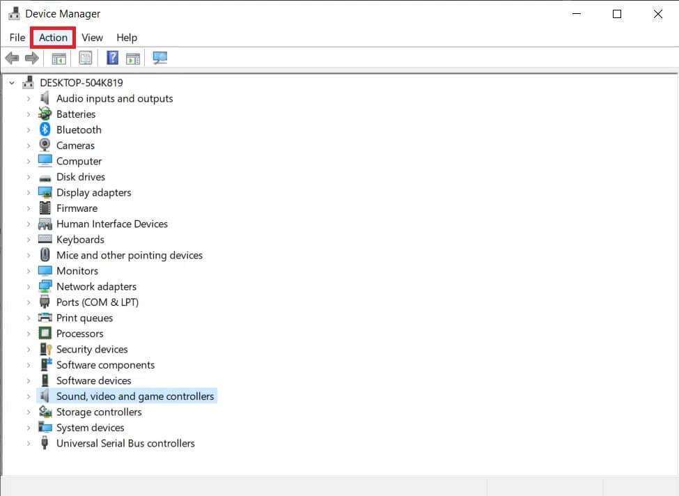 select-sound-video-and-game-controllers-and-click-975x712 إصلاح خطأ عدم تثبيت أجهزة الصوت على Windows 10