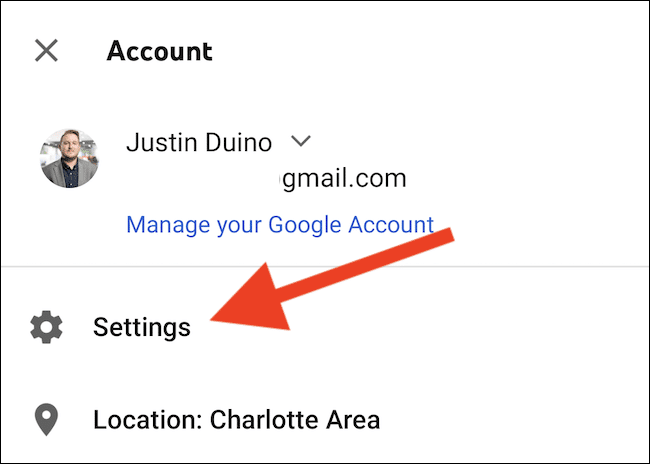 select-the-settings-option كيفية إلغاء (أو إيقاف) اشتراكك في YouTube TV