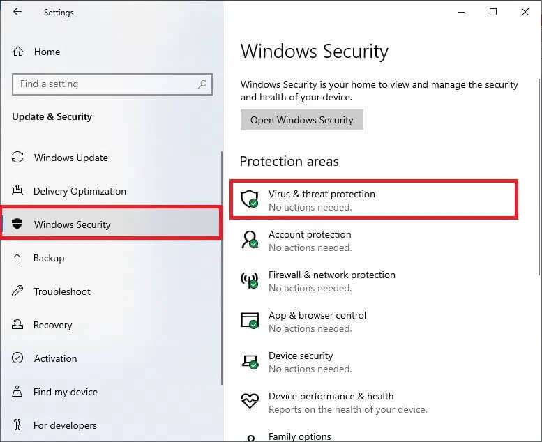 select-the-virus-and-threat-protection-option-unde-777x634 إصلاح عدم عمل أداة إنشاء وسائط Windows