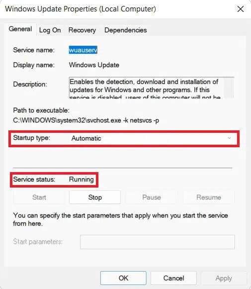 service-properties-windows-505x581 كيفية إصلاح عدم فتح متجر Microsoft على Windows 11