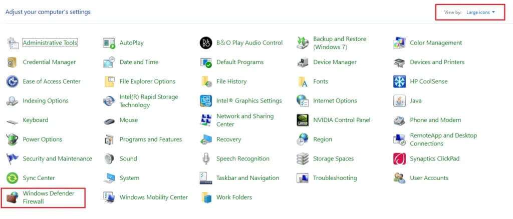 set-view-by-to-large-icons-and-click-on-windows-de-1024x438-1-1024x438 كيفية إصلاح عدم عمل Crunchyroll
