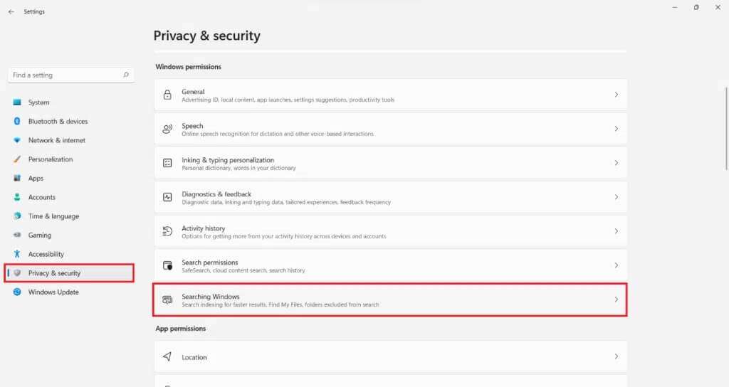 settings-app-5-1024x544-1-1024x544 كيفية تكوين خيارات الفهرسة على Windows 11