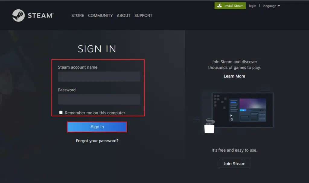sign-in-to-steam-from-browser-1024x607-1-1024x607 كيفية تغيير صورة ملف تعريف Steam