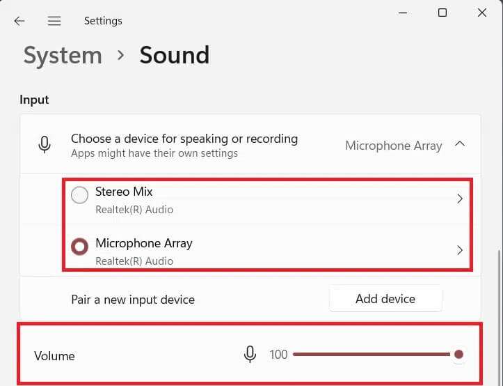 إصلاح انخفاض مستوى صوت الميكروفون في Windows 11 - %categories