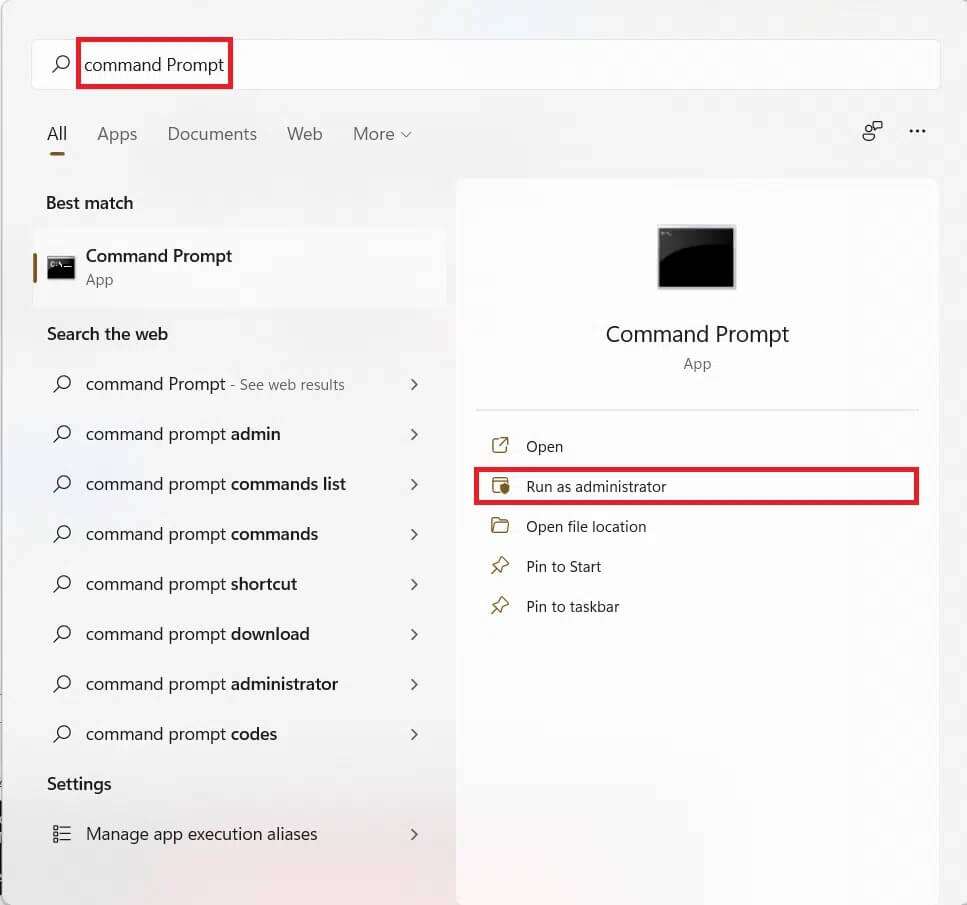 start-menu-search-results-for-command-prompt-3-967x905 كيفية إصلاح تعطل شريط مهام Windows 11