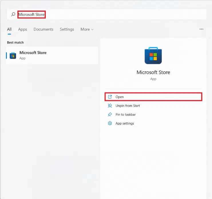 start-menu-search-results-for-microsoft-store-2-741x695 كيفية تنزيل Minecraft وتثبيته على Windows 11