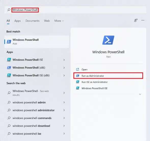 start-menu-search-results-for-windows-powershell-1-1-589x555 كيفية عرض العمليات الجارية في Windows 11