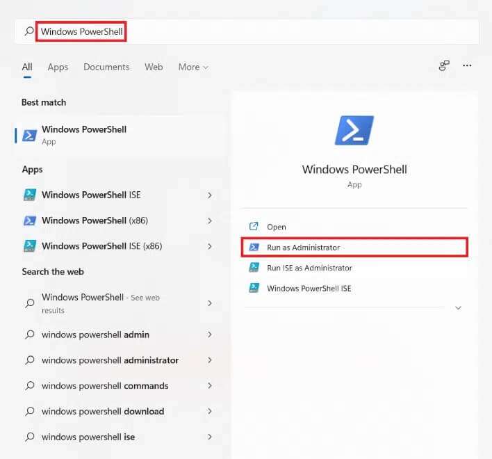 start-menu-search-results-for-windows-powershell-3-708x660 كيفية تعطيل Xbox Game Bar على Windows 11