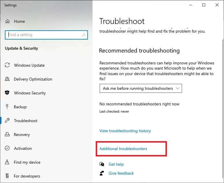 step-1-will-open-the-troubleshooter-settings-direc-777x634 إصلاح خطأ عدم وجود تكوين IP صالح في Ethernet