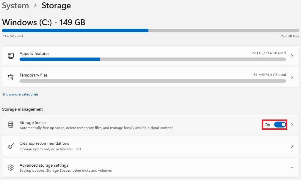 storage-section-in-settings-app--1012x607 طرق لتسريع Windows 11