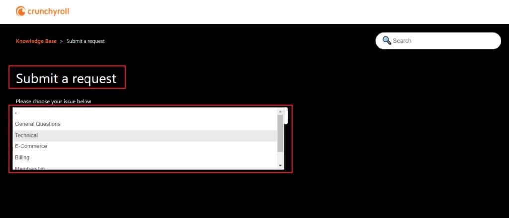 submit-a-request-in-crunchyroll-help-page-1-1024x439-1-1024x439 إصلاح عدم عمل Crunchyroll على Chrome