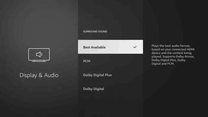 surround-sound_2021-11-29-162112_935adec67b324b146ff212ec4c69054f-700x394 أفضل 9 طرق لإصلاح عدم عمل صوت Fire TV Stick