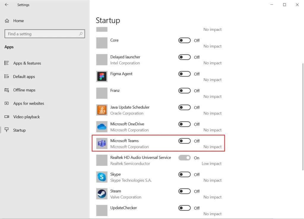 switch-off-the-toggle-for-Microsoft-Teams-in-Startup-Settings-1024x739-1-1024x739 كيفية إيقاف إشعارات Microsoft Teams المنبثقة