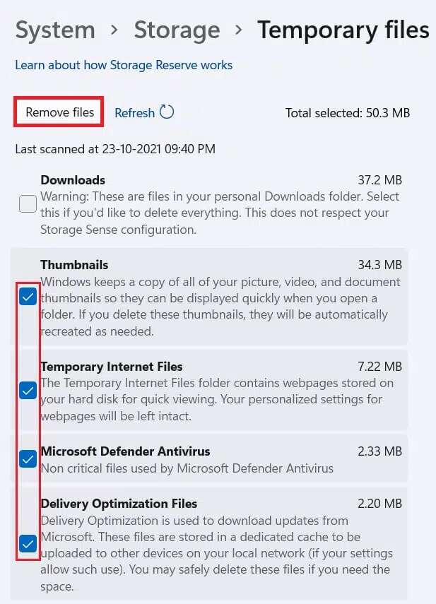 temporary-files-617x855 طرق لتسريع Windows 11