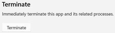 terminate-app-453x132 كيفية تعطيل Xbox Game Bar على Windows 11