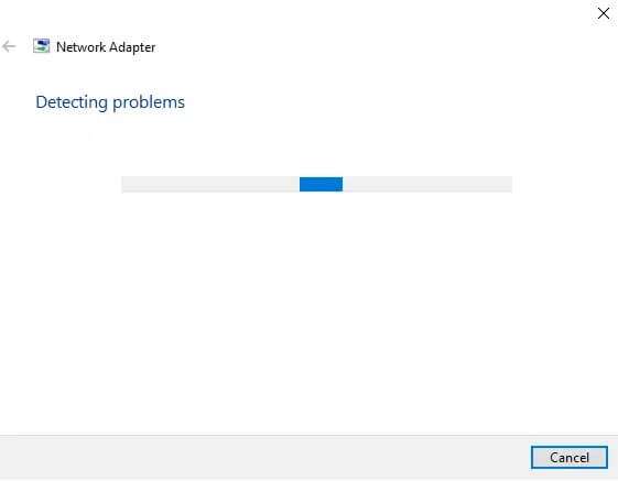 the-network-adapter-troubleshooter-will-be-launche-561x437 إصلاح خطأ عدم وجود تكوين IP صالح في Ethernet