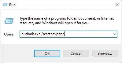 type-outlook-exe-resetnavpane-and-hit-enter-key-t-399x206 إصلاح عدم فتح تطبيق Outlook في Windows 10