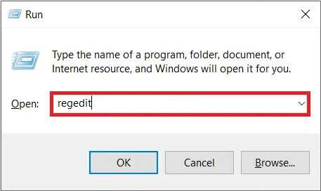 type-regedit-and-hit-enter-key-to-launch-the-regis-457x272 كيفية تعطيل أداة مراسل برامج Google