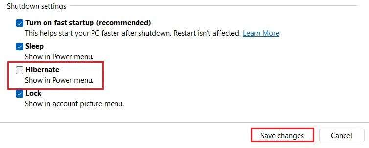 uncheck-Hibernate-option-in-Windows-11-Shutdown-Settings-754x302 كيفية تمكين وضع الإسبات في Windows 11