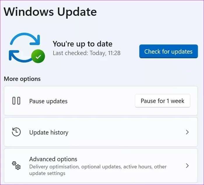 update-windows_935adec67b324b146ff212ec4c69054f-700x635 أفضل 7 طرق لإصلاح عدم عمل قائمة ابدأ في Windows 11