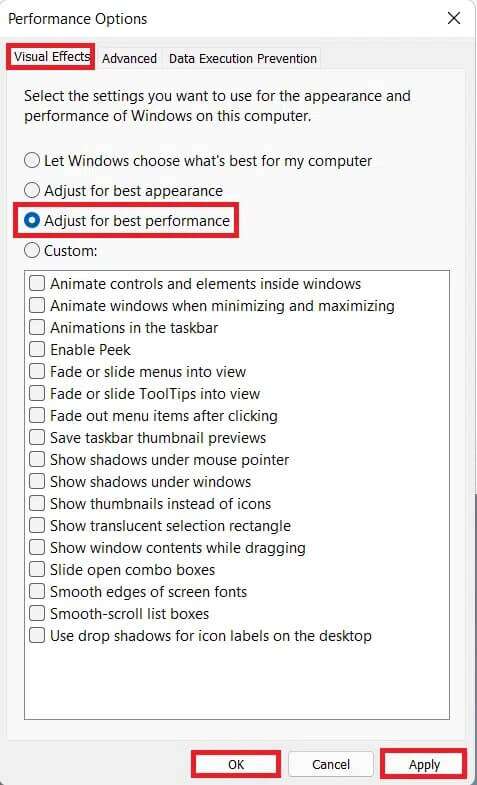 visual-effects-tab-in-performance-option-window-477x785 طرق لتسريع Windows 11