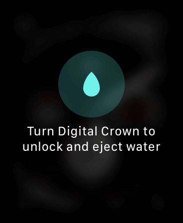 water_eject 20 نصيحة وحيلة لساعة Apple Watch يجب أن تعرفها