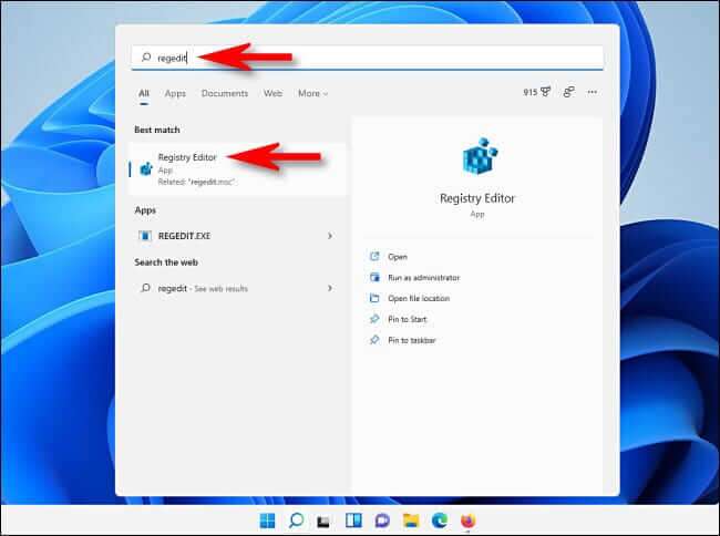 win11_start_regedit-1-650x484 كيفية استعادة قوائم السياق القديمة في Windows 11