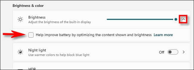 win11_uncheck_autobrightness-650x236 كيفية إيقاف تشغيل السطوع التلقائي على Windows 10 أو 11