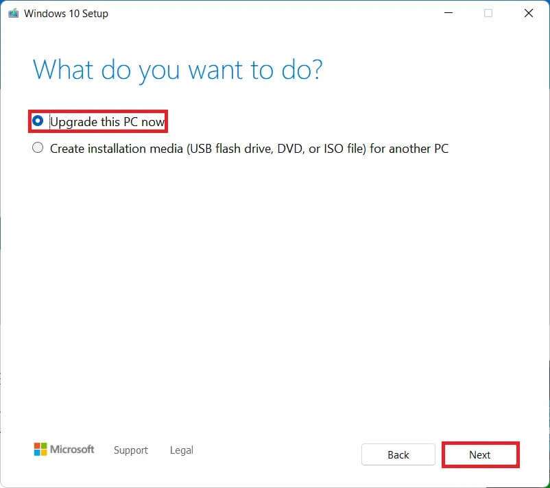windows-10-setup-802x712 كيفية الرجوع إلى إصدار أقدم من Windows 11 إلى Windows 10