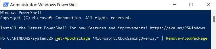 windows-powershell-window-1-1-751x172 كيفية تعطيل Xbox Game Bar على Windows 11