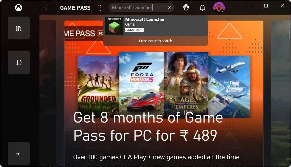 xbox-pc-app-1011x582 كيفية تنزيل Minecraft وتثبيته على Windows 11