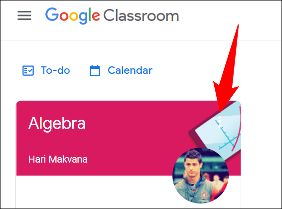 1-google-classroom-desktop-select-class كيفية مغادرة Google Classroom