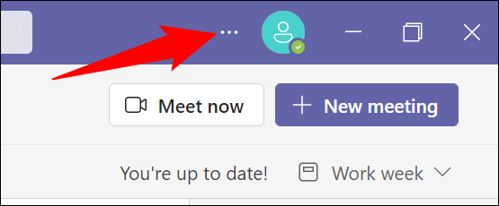 1-teams-desktop-menu كيفية تحديث Microsoft Teams