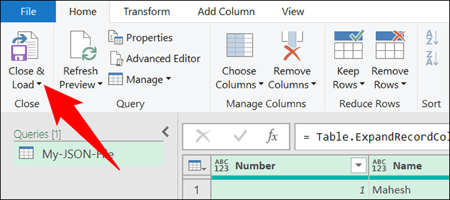 كيفية تحويل ملف JSON إلى Microsoft Excel - %categories