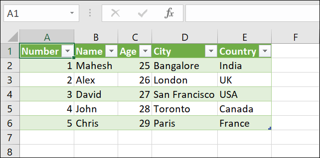 كيفية تحويل ملف JSON إلى Microsoft Excel - %categories