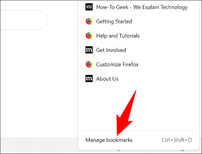 2-firefox-desktop-manage-bookmarks كيفية استيراد الإشارات المرجعية إلى Mozilla Firefox
