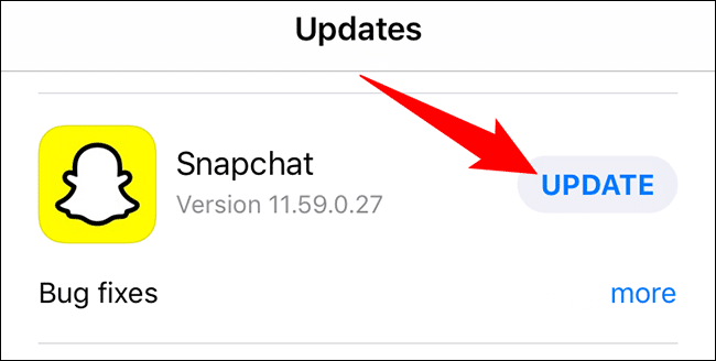 2-iphone-update-snapchat كيفية تحديث Snapchat