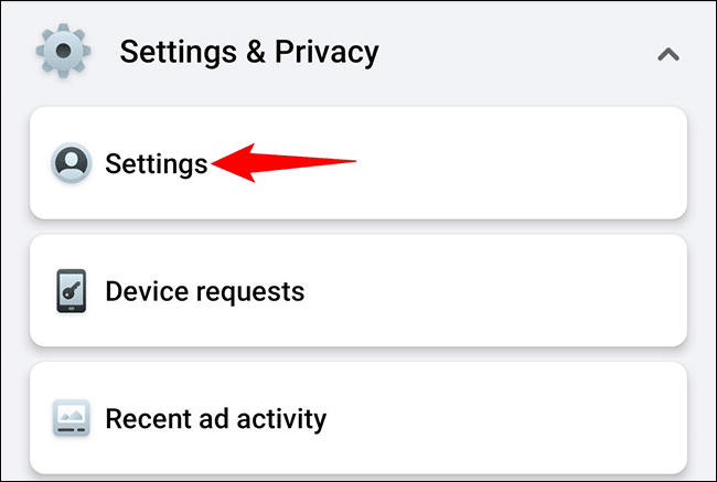 3-facebook-android-settings كيفية جعل Facebook يستخدم الوضع المظلم على Android