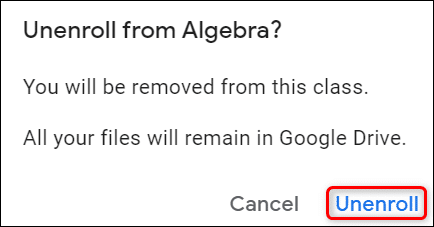 3-google-classroom-desktop-leave-class كيفية مغادرة Google Classroom