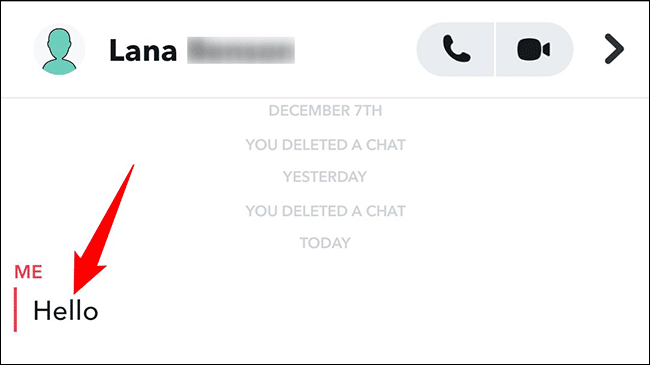 3-snapchat-select-message كيفية حذف رسالة Snapchat