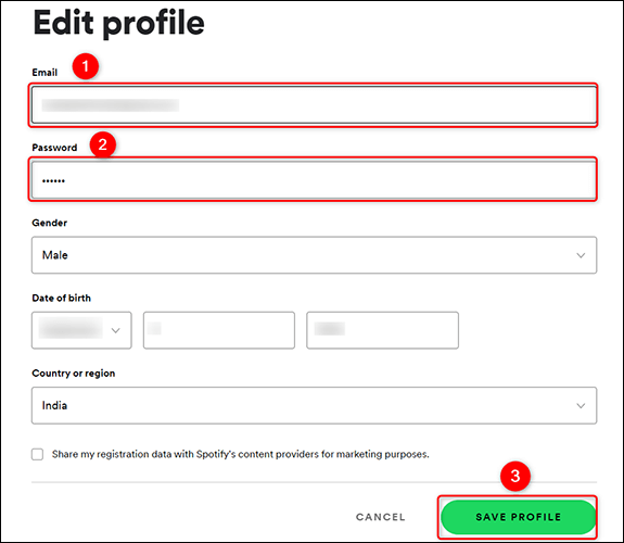 3-spotify-change-email-address كيفية تغيير عنوان بريدك الإلكتروني على Spotify