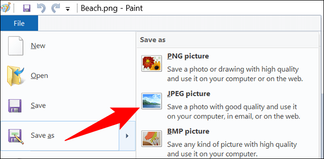 4-paint-convert-png-to-jpg كيفية تحويل PNG إلى JPG على Windows 10 أو 11
