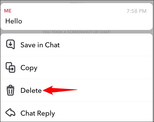4-snapchat-delete-message كيفية حذف رسالة Snapchat