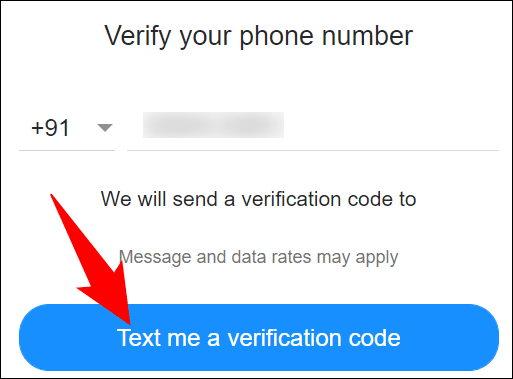 4-yahoo-send-verification-code كيفية إنشاء حساب Yahoo!