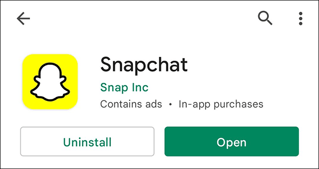 5-android-update-snapchat كيفية تحديث Snapchat
