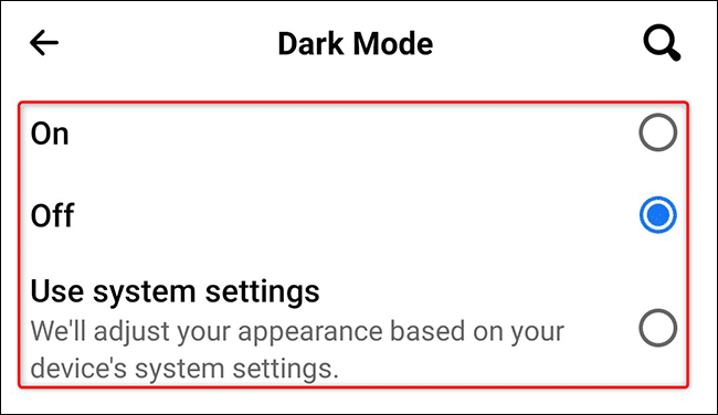 5-facebook-android-enable-dark-mode كيفية جعل Facebook يستخدم الوضع المظلم على Android