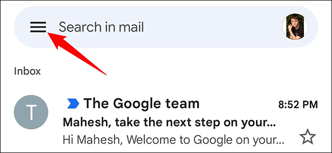 6-gmail-android-menu كيفية تغيير التوقيع الخاص بك في Gmail